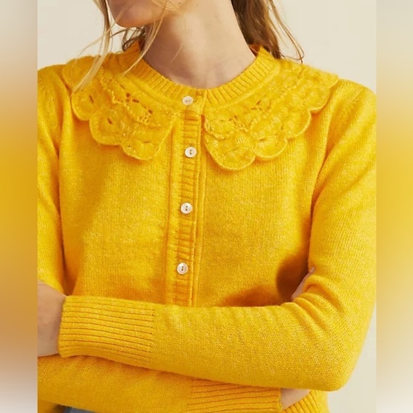 Anthropologie Stella Pardo Adele Cardigan Size M - Picture 3 of 6